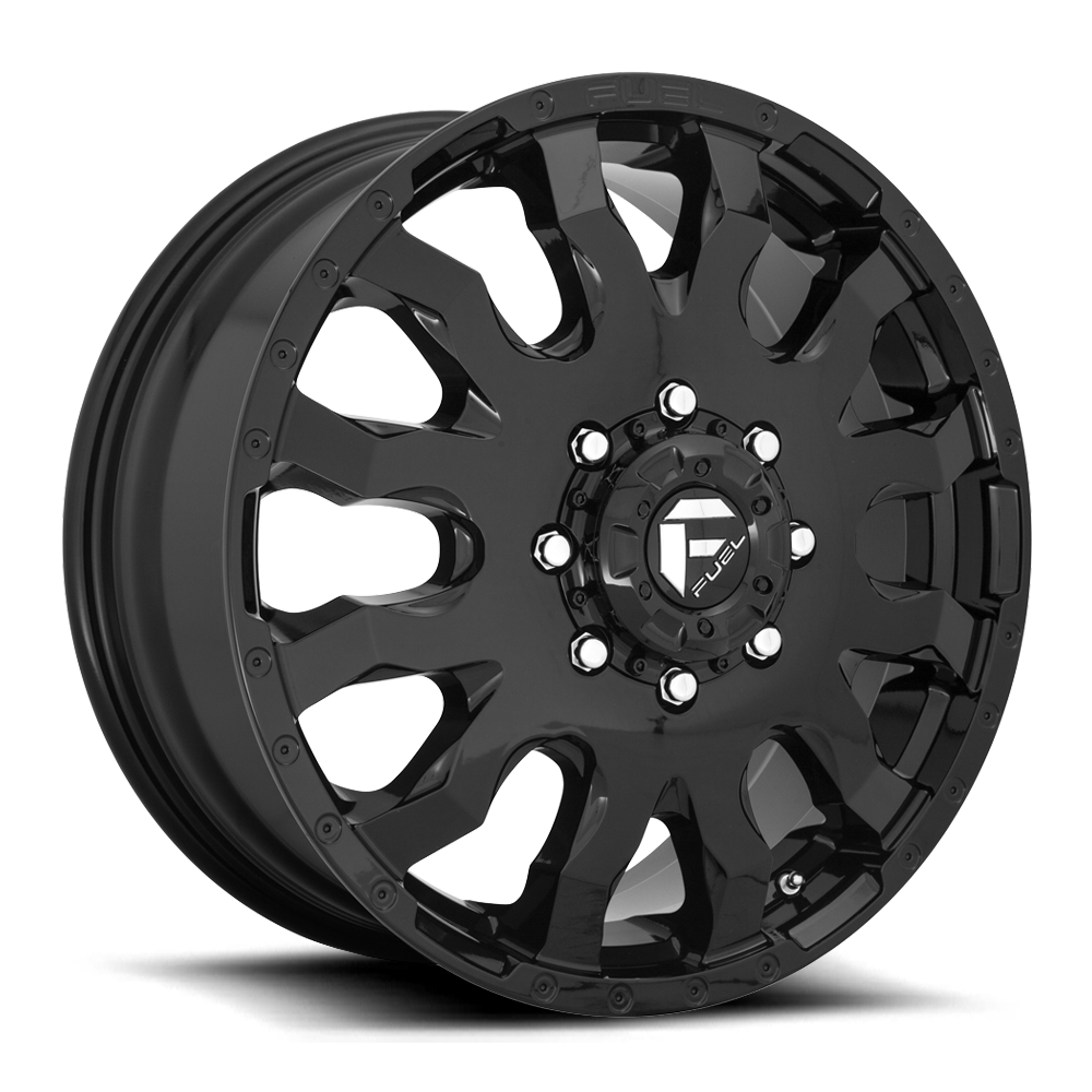 FUEL BLITZ DUALLY REAR D675 Gloss Black
