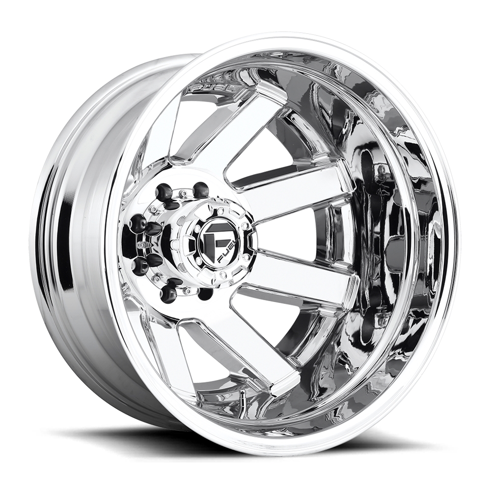 FUEL MAVERICK DUALLY REAR D536 8 LUG Chrome