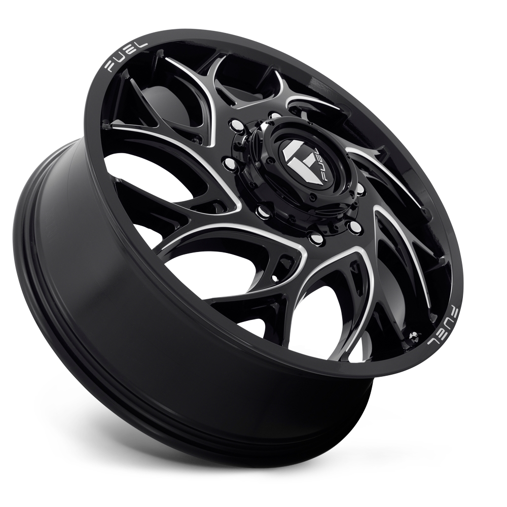 velg FUEL RUNNER DUALLY FRONT D741 Gloss Black Milled